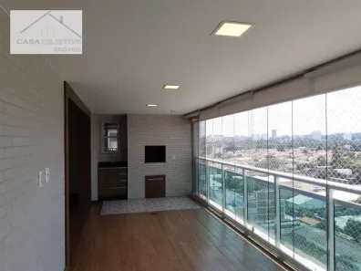Apartamento com 3 Quartos para alugar, 138m² no Jardim Caravelas, São Paulo