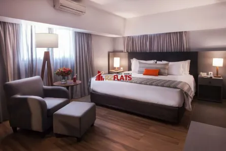 Flat com 1 Quarto para alugar, 29m² no Cidade Monções, São Paulo