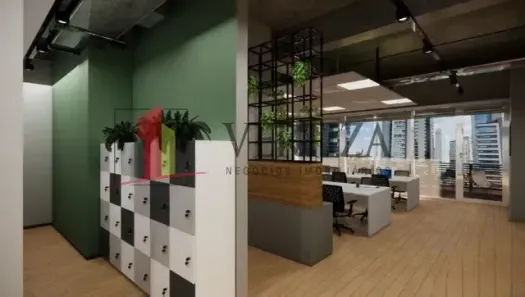 Sala Comercial para alugar, 250m² no Vila Gertrudes, São Paulo