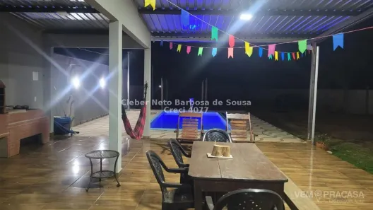 Fazenda/Sítio com 1 Quarto à venda, 154m² no Área Rural de Campo Grande, Campo Grande