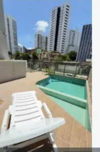 Flat com 1 Quarto para alugar, 33m² no Graças, Recife