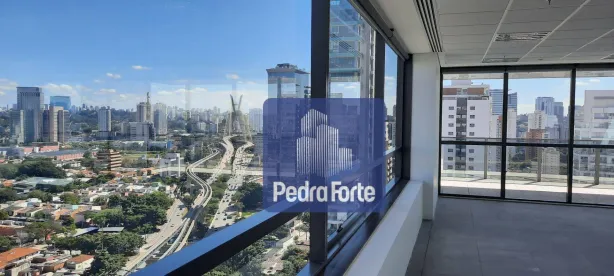Sala Comercial para alugar, 533m² no Cidade Monções, São Paulo