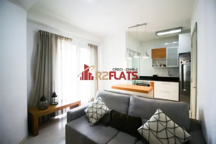 Flat com 1 Quarto para alugar, 40m² no Vila Olímpia, São Paulo