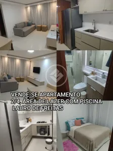 Apartamento com 2 Quartos à venda, 48m² no Caixa D'Água, Lauro de Freitas