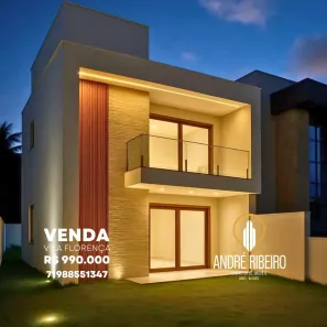 Casa de Condomínio com 4 Quartos à venda, 220m² no Vila de Abrantes (Abrantes), Camaçari