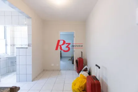 Apartamento com 1 Quarto para alugar, 48m² no Boqueirão, Santos