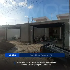 Casa com 3 Quartos à venda, 120m² no Dom Avelar, Petrolina