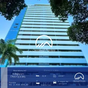 Apartamento com 5 Quartos à venda, 400m² no Petrópolis, Natal