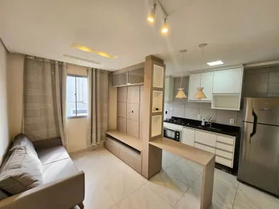 Apartamento com 1 Quarto para alugar, 30m² no Várzea da Barra Funda, São Paulo