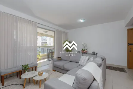 Apartamento com 3 Quartos para alugar, 104m² no Vila da Serra, Nova Lima