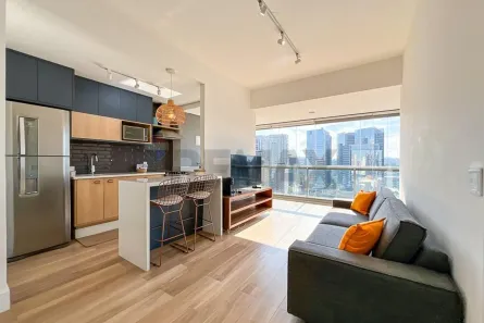 Apartamento com 1 Quarto à venda, 55m² no Santo Amaro, São Paulo