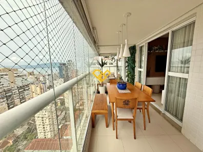 Apartamento com 3 Quartos à venda, 107m² no Gonzaga, Santos