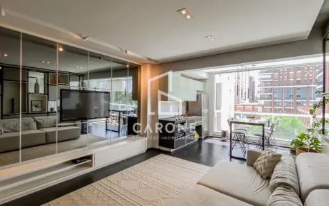 Apartamento com 1 Quarto para alugar, 68m² no Vila Nova Conceição, São Paulo