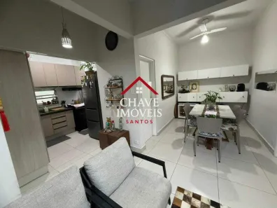 Apartamento com 2 Quartos à venda, 57m² no José Menino, Santos
