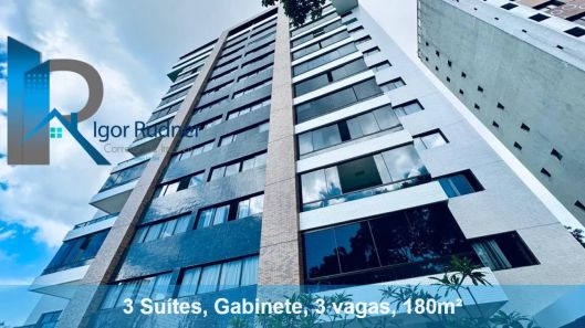 Apartamento com 3 Quartos à venda, 180m² no Acupe, Salvador