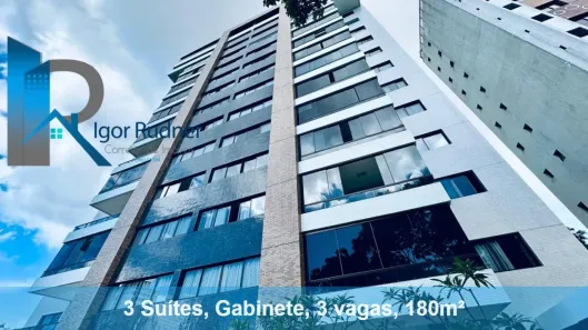 Apartamento com 3 Quartos à venda, 180m² no Acupe, Salvador