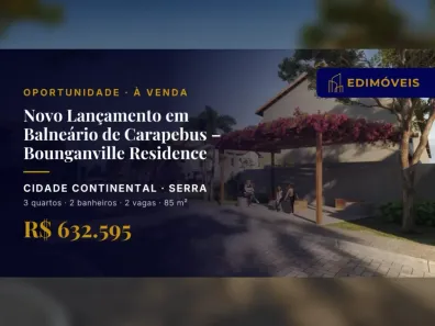 Casa com 3 Quartos à venda, 85m² no Cidade Continental, Serra