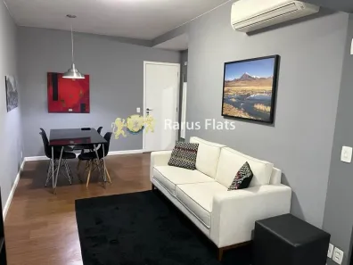 Flat com 1 Quarto para alugar, 47m² no Cidade Monções, São Paulo