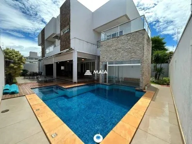 Casa de Condomínio com 4 Quartos para alugar, 534m² no Estância dos Ipês, Uberaba