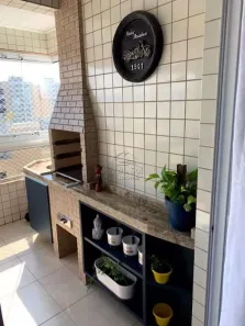 Apartamento com 3 Quartos à venda, 134m² no Canto do Forte, Praia Grande