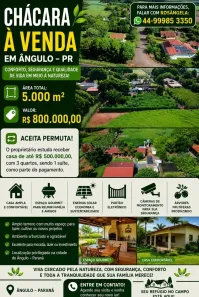 com 2 Quartos à venda, 5000m² no Centro, Ângulo