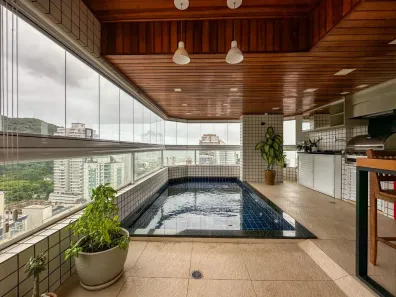 Apartamento com 4 Quartos à venda, 205m² no Canto do Forte, Praia Grande