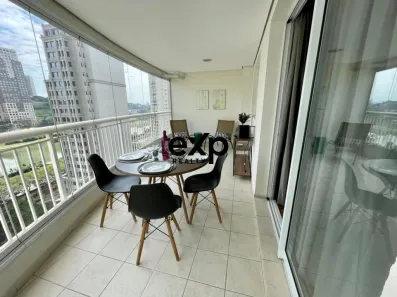 Apartamento com 1 Quarto para alugar, 55m² no Cidade Monções, São Paulo