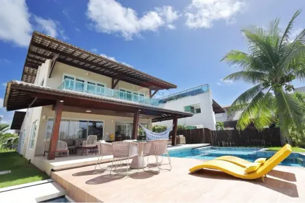 Casa de Condomínio com 6 Quartos para alugar, 380m² no N. Sra. do Ó, Ipojuca