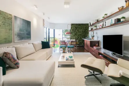 Apartamento com 3 Quartos para alugar, 159m² no Brooklin Paulista, São Paulo
