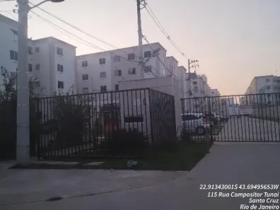 Apartamento com 2 Quartos à venda, 40m² no Santa Cruz, Rio de Janeiro