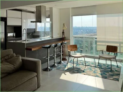 Apartamento com 1 Quarto para alugar, 66m² no Brooklin Paulista, São Paulo