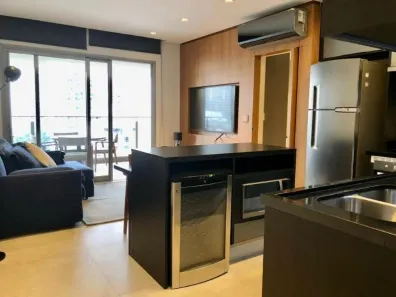Apartamento com 1 Quarto para alugar, 65m² no Vila Nova Conceição, São Paulo