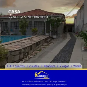 Casa com 5 Quartos à venda, 250m² no Nossa Senhora do Ó, Paulista