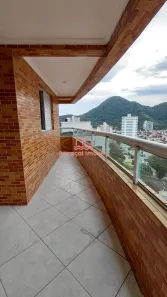Apartamento com 2 Quartos para alugar, 94m² no Canto do Forte, Praia Grande