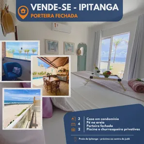 Casa de Condomínio com 4 Quartos à venda, 200m² no Ipitanga, Lauro de Freitas