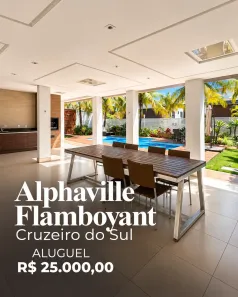 Casa de Condomínio com 4 Quartos para alugar, 579m² no Residencial Alphaville Flamboyant, Goiânia