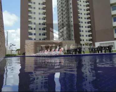 Apartamento com 2 Quartos para alugar, 50m² no Ponta Negra, Natal