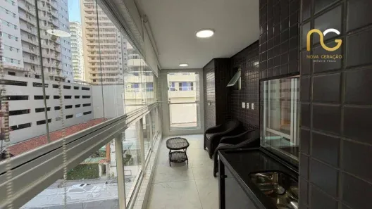 Apartamento com 1 Quarto à venda, 60m² no Canto do Forte, Praia Grande