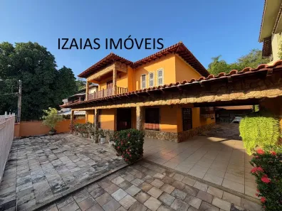 Casa de Condomínio com 6 Quartos à venda, 444m² no Bacaxá (Bacaxá), Saquarema