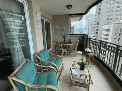 Apartamento com 3 Quartos para venda ou aluguel, 160m² no Boqueirão, Santos