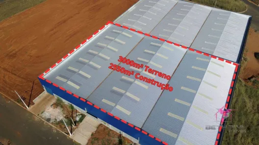 Galpão/Depósito/Armazém para alugar, 2550m² no Loteamento Industrial Anhanguera, Leme