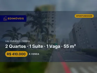 Apartamento com 2 Quartos à venda, 55m² no Valparaíso, Serra