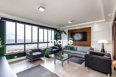 Apartamento com 3 Quartos para alugar, 147m² no Gonzaga, Santos