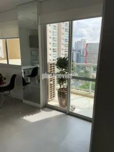 Sala Comercial para alugar, 85m² no Cidade Monções, São Paulo