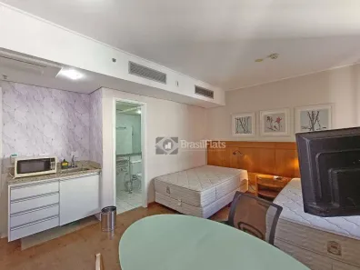 Flat com 1 Quarto para alugar, 28m² no Indianópolis, São Paulo
