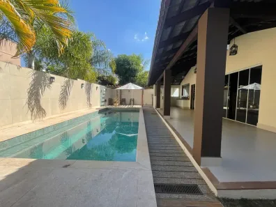 Sobrado com 5 Quartos para alugar, 320m² no Alphaville Flamboyant Residencial Araguaia, Goiânia