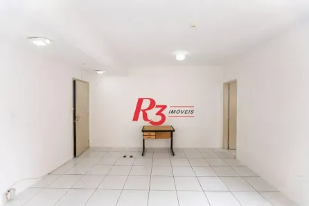 Sala Comercial para alugar, 35m² no Gonzaga, Santos
