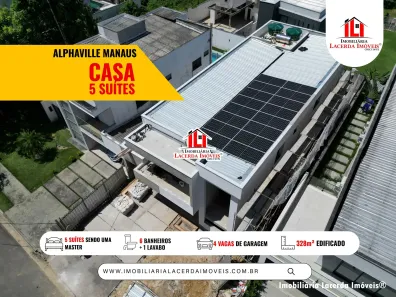 Casa de Condomínio com 5 Quartos à venda, 328m² no Ponta Negra, Manaus