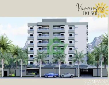 Apartamento com 2 Quartos à venda, 62m² no Balneário Gardem Mar, Caraguatatuba