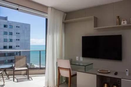 Apartamento com 1 Quarto para alugar, 54m² no Boa Viagem, Recife